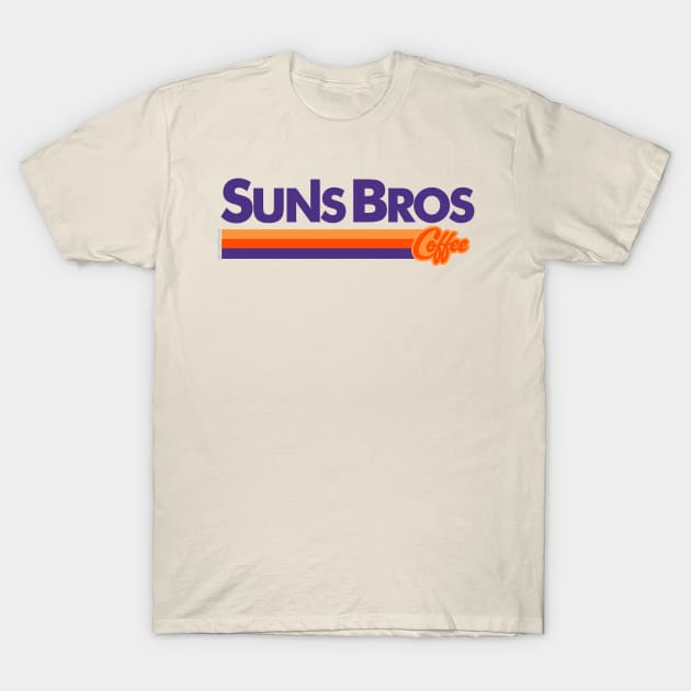 Phoenix Suns Dutch Bros Coffee - Light T-Shirt by CraigAhamil